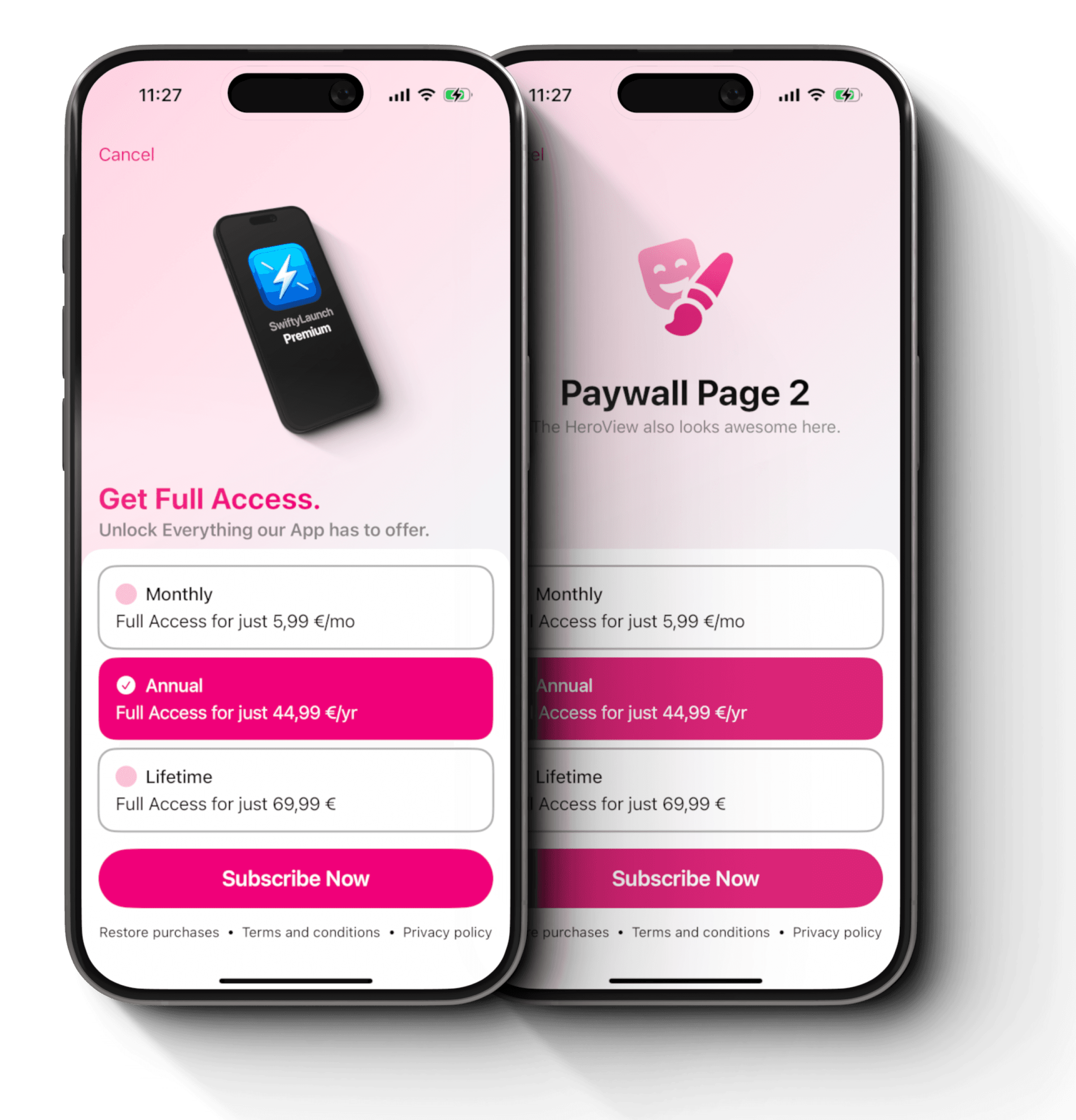 InAppPurchaseKit Module Showcase